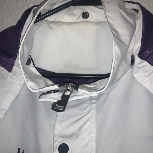 Shinya Spirited Racing Tech Anime Full Zip Button Up Jacket Coat Size Small - Picture 11 of 13