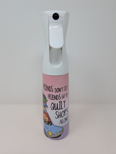 Mrs. Bobbins Designs continuous spray misting bottle for quilting