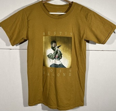 Post Malone Concert 2023 Tour Austin Mustard Band T-Shirt Merch Sz S Made In USA