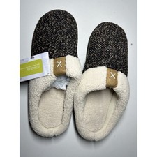 ULTRAIDEAS Men's Warm Fuzzy Slip On Slippers Sherpa Lined House Shoes with Sz 13