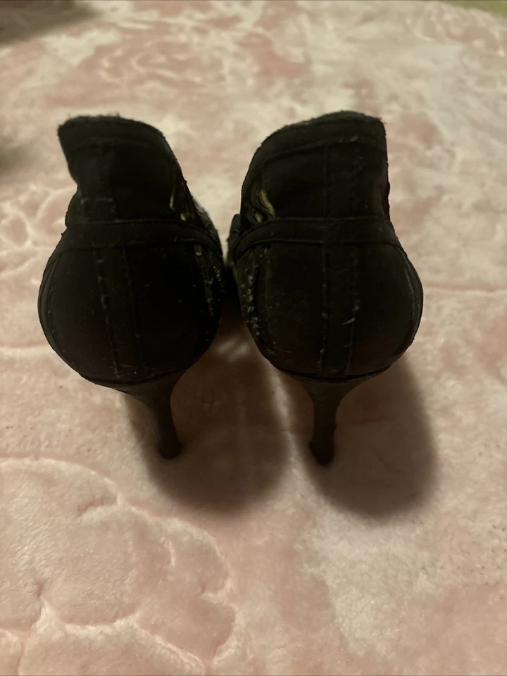 BCBGeneration женщин черный каблуки Zise 4/M (34, б/у - Изображение 3 из 4