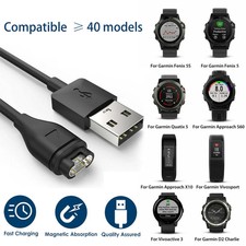 For Garmin Instinct Charger Replacement Charging Cable Cord USB