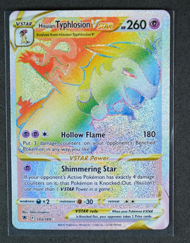 Hisuian Typhlosion VSTAR Pokémon TCG Cards for sale