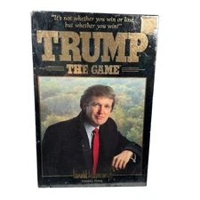 Trump The Game Board Game 1989 Factory Sealed Milton Bradley Co NOS