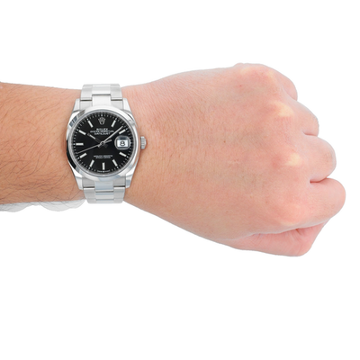 Mnm✿即日発送♡様　確認用 Rolex Mens Watch Datejust 126200 36mm Black Index Dial