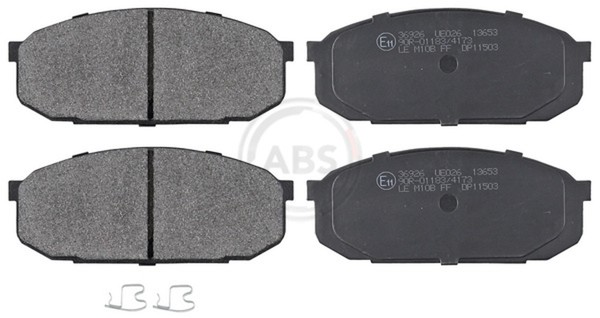 Bremsbelagsatz Scheibenbremse A.B.S. 36926 FüR BA Mazda 323 5 24V Baep-image