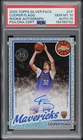 COOPER FLAGG DUAL PSA 10 2025-26 TOPPS CHROME SILVER 1980-81 ROOKIE AUTO POP 5