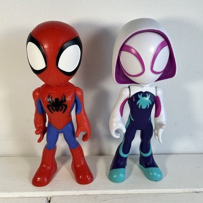 Spidey And His Amazing Friends Spiderman Ghost Spider 9,5'' Spielfigur Konvolut