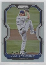 2021 Panini Prizm Tier III Silver Prizm Clayton Kershaw #204 0yk4