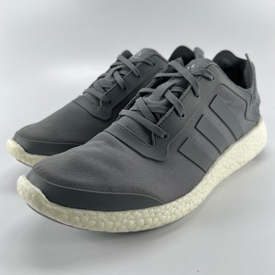 Adidas PureBoost Tech Grey Mens Running Shoes M20484 Size 12 Low Top Sneakers