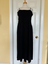 H&M black summer dress size L - XL