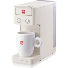 illy Y3.3 Single Serve IperEspresso and Coffee Capsule Machine - White