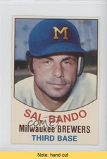 1977 Hostess All-Star Team Sal Bando #126 READ 4ns