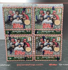 2025 Topps Baseball Holiday Mega Box Four (4) Box Lot Sealed J1