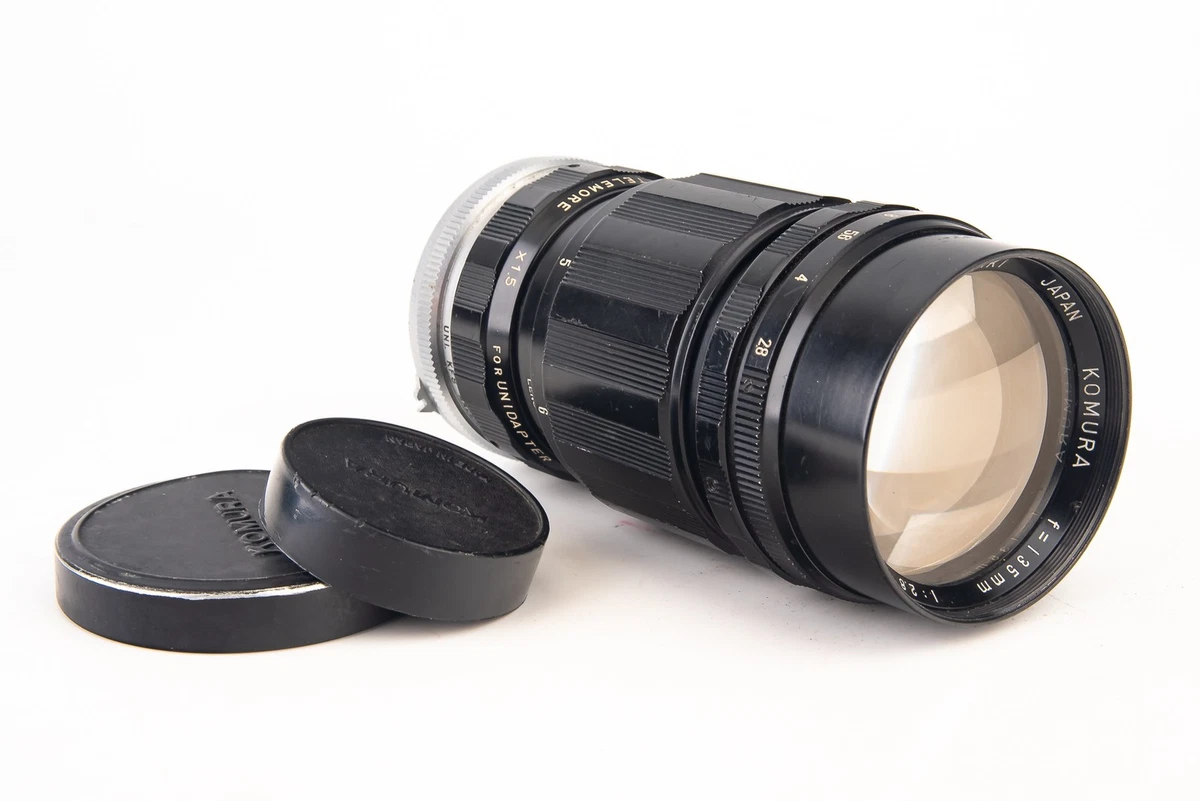 Komura-Tech Manual Focus Camera Lenses 135mm Focal for sale | eBay