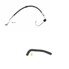 Sunsong Power Steering Pressure & Return Line Hose Kit for Civic LX EX Si HX 1.6