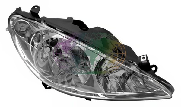 Lexmond Hauptscheinwerfer Links Halogen H1 H7 FüR Peugeot 307 Bj. 2001-02/2005-image
