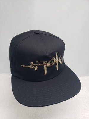 Travis Scott Utopia A4 Embroidered Black Graphic Snapback Hat Cap