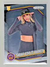 Sarah Ashlee Barker 2025 Panini WNBA Prizm #142 Rookie Los Angeles Sparks