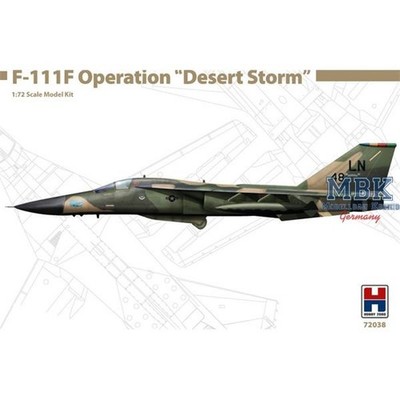 Hobby 2000 H2K72038 General Dynamics F-111F ''Operation Desert Storm''