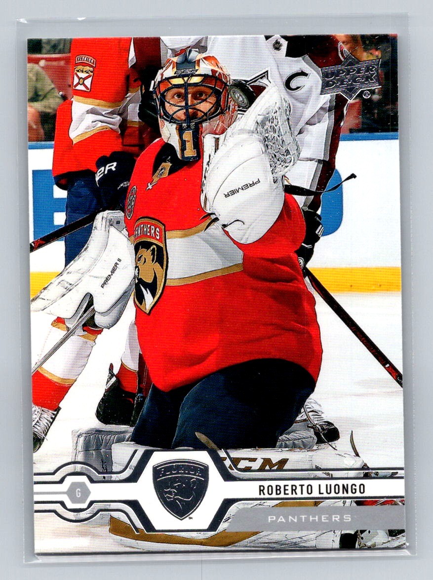 2019-20 Upper Deck #45 Roberto Luongo Florida Panthers