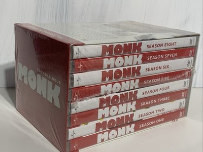 Monk The Complete Series DVD Box Set Seasons 1-8 (32 Disc) Tony