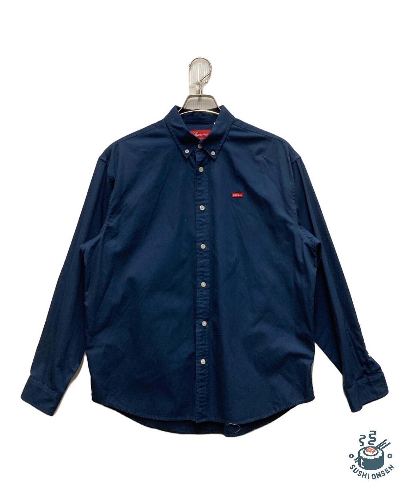 SUPREME Small Box Logo Shirt Size: M Navy Men