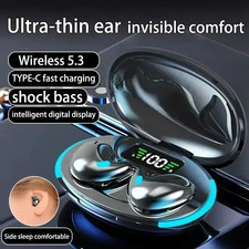 Bone Conduction Sleep Bluetooth Headset In-Ear 5.3 Wireless Noise Cancelling USA