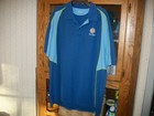 Under Armour Golf Shirt Size 2XL Blue w/ PGA The Chase Logo — photo 1