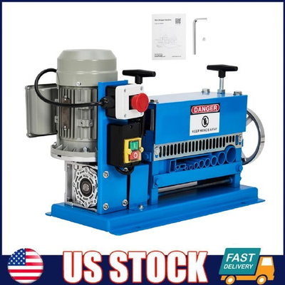 #ad Electric Wire Stripping Machine Portable Scrap Cable Stripper 0.06quot; 1.5quot; 370W $289.99