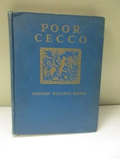 Poor Cecco by Margery Williams Bianco Illustrated by Arthur Rackham 1925 HB Book