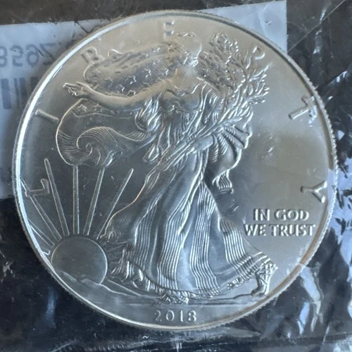 2018 American Eagle Silver  Dollar - 1oz .999 (fine silver) Fineness