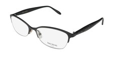 VERA WANG LUXE MARCELINE CAT EYE SHAPE EXCLUSIVE HANDMADE EYEGLASS FRAME/GLASSES