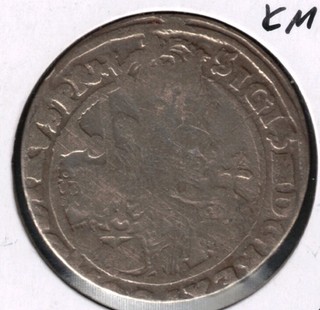 1622 Poland Sigismund III Ort 18 Groszy 1/4 Thaler KM# 37