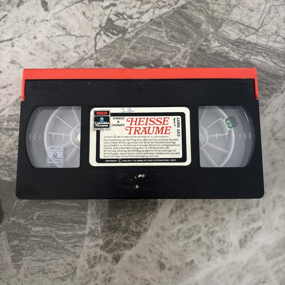 4x VHS RARITÄTEN CHEECH & CHONG: JETZT RAUCHT’S, Heiße Träume, 1983)   - Bild 4 von 4