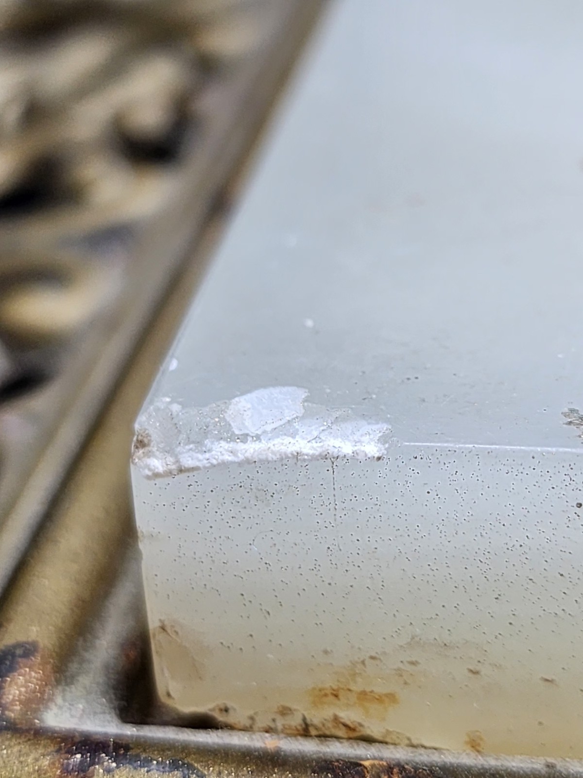30" VICTORIAN SOLID BRASS AND ONYX PLANT STAND c1890 Green African Jade 