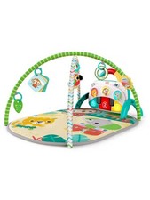 Bright Starts Baby 4-in-1 Safari Play Mat Color: gray Size: one size