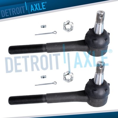 Both (2) Front Outer Tie Rods for Chevrolet C10 C20 C30 G10 G20 G30 P10 P20 P30