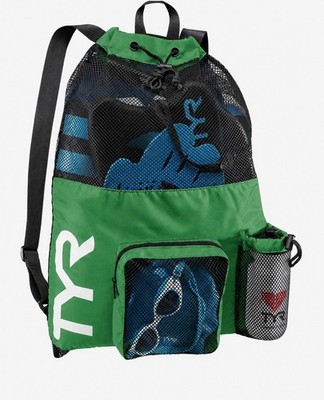 Brand New TYR 40L 25x19 Alliance Big Mesh Mummy Backpack, (LBMMB3-001) Green NWT