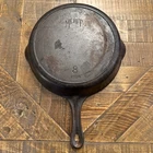 Vintage Merit by Griswold No. 8 Cast Iron Skillet Pan 1504 USA