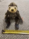 Vintage 1999 TY Beanie Baby SLOWPOKE THE SLOTH 7" Stuffed Animal Toy NWT