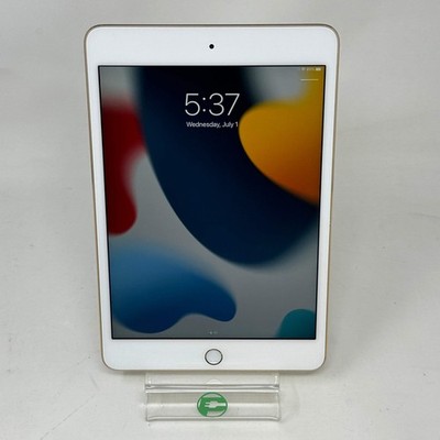 WiFi Only Apple iPad Mini 4th Gen 64GB 15.8.8 Gold MK9J2LL/A