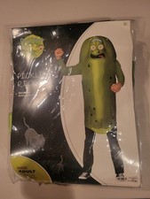 Spirit Halloween: Adult Swim - Rick  Morty Unisex Pickle Rick One Size Costume