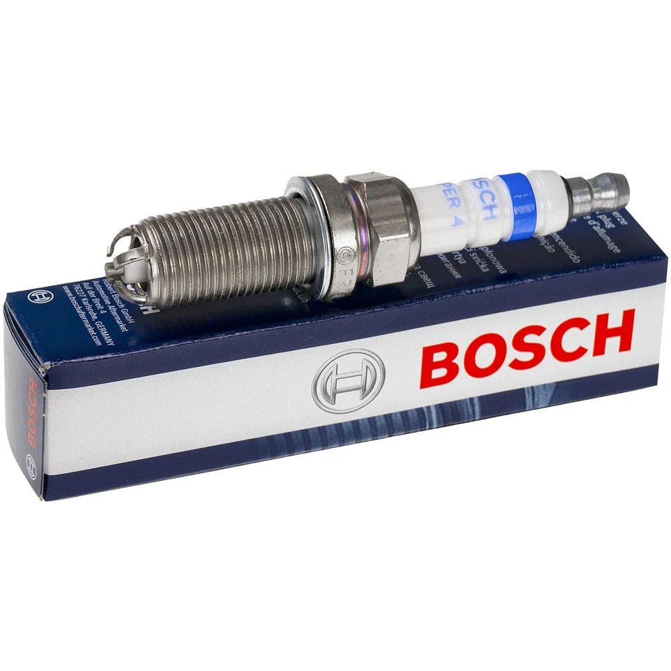 3x BOSCH Candela Super 4 per Toyota Aygo WNB1_KGB1_1.0 Peugeot 206 Cc 2D - Immagine 2 di 3