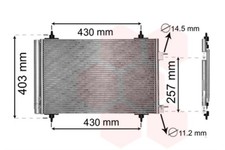 Condensateur Peugeot 3008