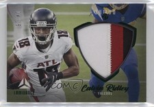 2021 Panini Luminance Jumbo Relics Prime Green 4/25 Calvin Ridley #JM-CR 12wh