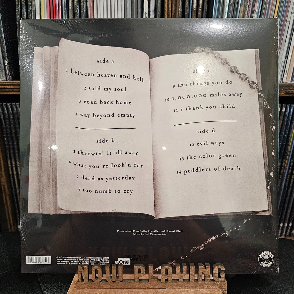 ZAKK WYLDE Book of Shadows LIMITED Colored Vinyl Record 2LP NEW/SEALED zack wild - Image 4 of 4