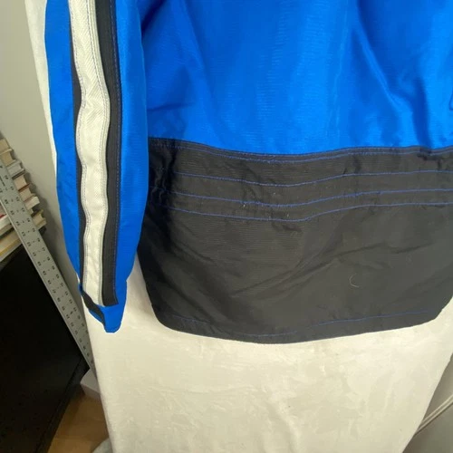 Phenix Ski Jacket Mens Medium Blue Black Hooded Insulated Reflective EY58033 image 19
