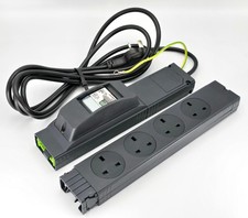 Legrand Electrak 4 Way Fixed Socket Workstation Power Ditribution with RCD