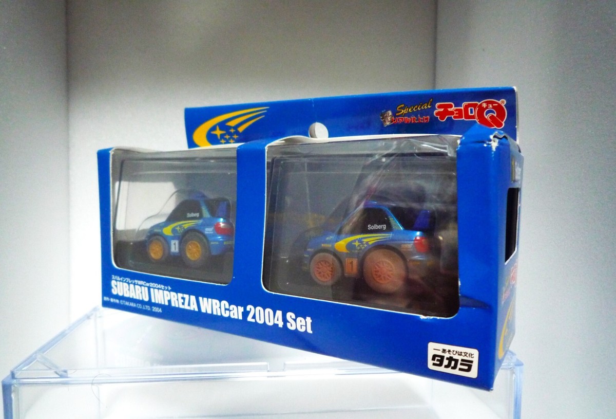 SUBARU IMPREZA チョロQ　ミニカーセット Takara Choro Q Subaru Impreza World Rally 2004 set | eBay